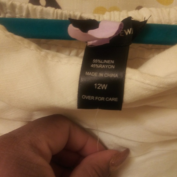 🚫🚫🚫🚫SOLD Linen jumpsuit - Picture 2 of 2